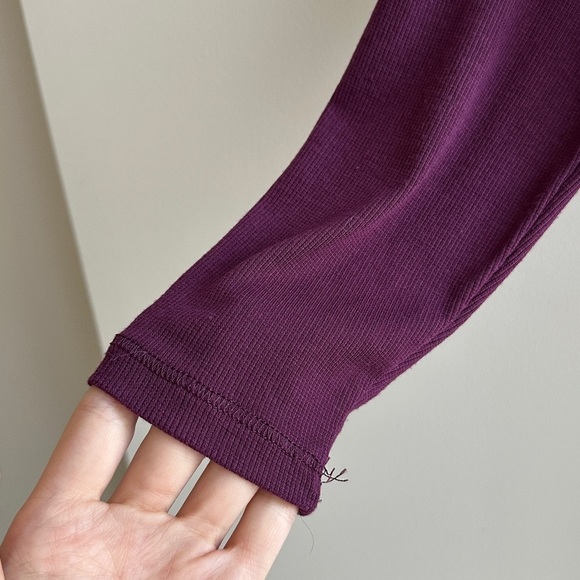 C9 Champion Women's Long Dolman Sleeve Open Back Top, Dark Berry Purple, Small - Picture 10 of 16